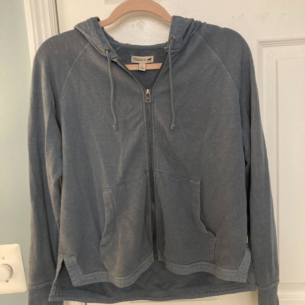 Toad & Co Relaxed Washed Hoodie Zip-Up